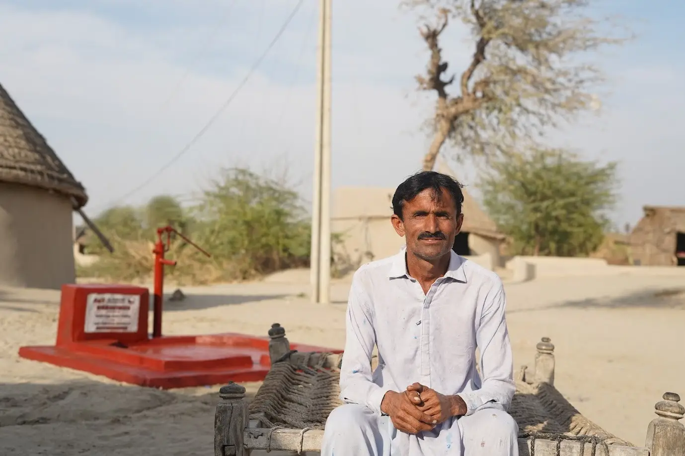 Clean water access case study - Samarto from Rathododaro village