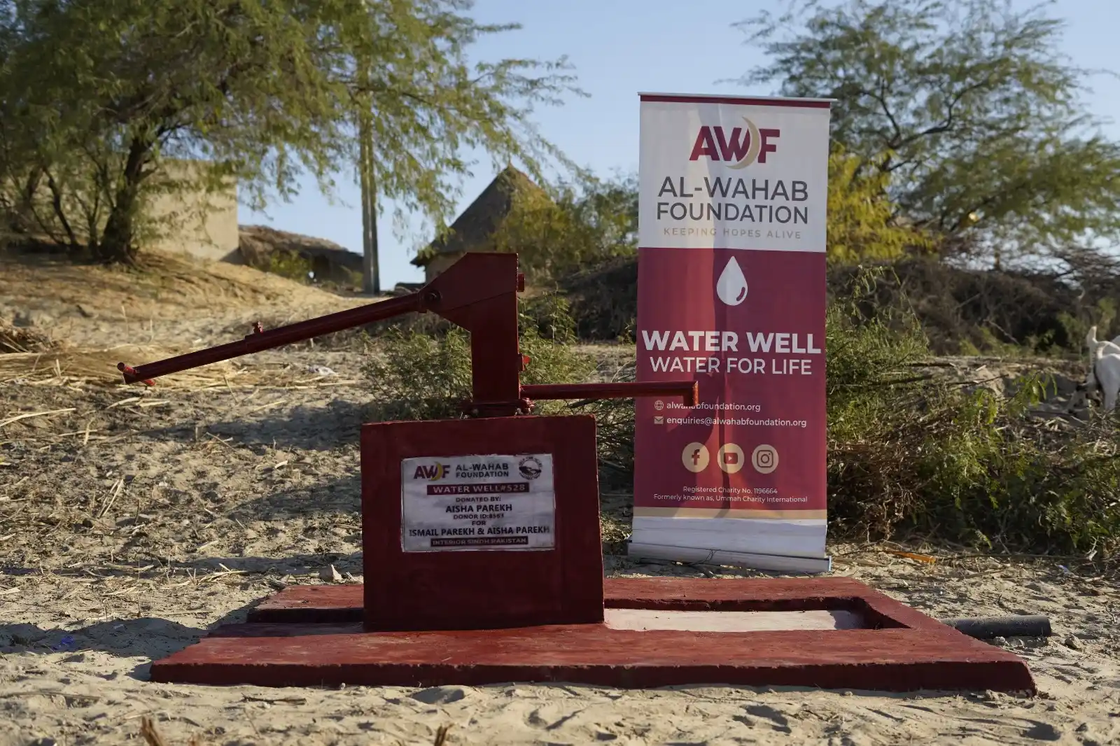 AWF Water Projects donation