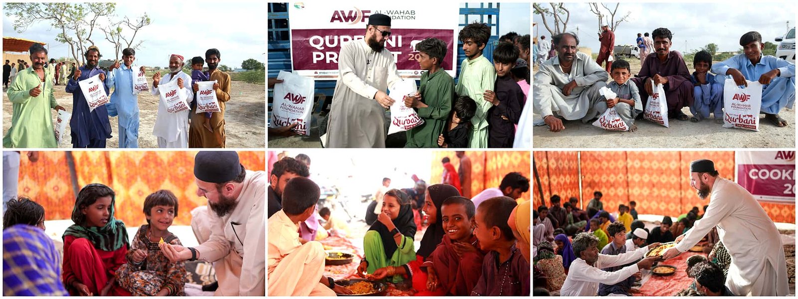 Al-Wahab Foundation’s Qurbani Project 2023 & Mufti Abdul Wahab’s Visit to Pakistan