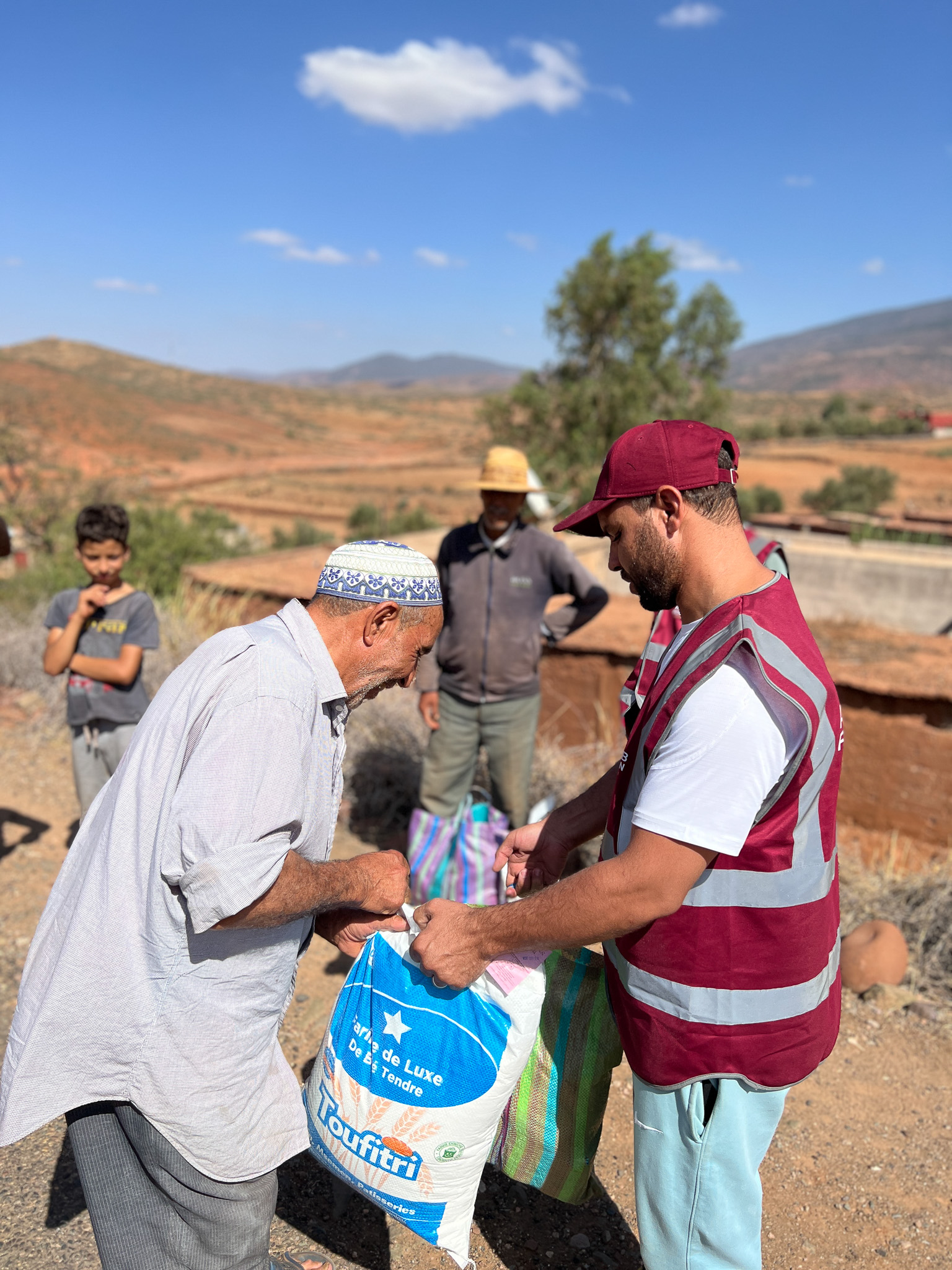 Morocco Food Pack Donation