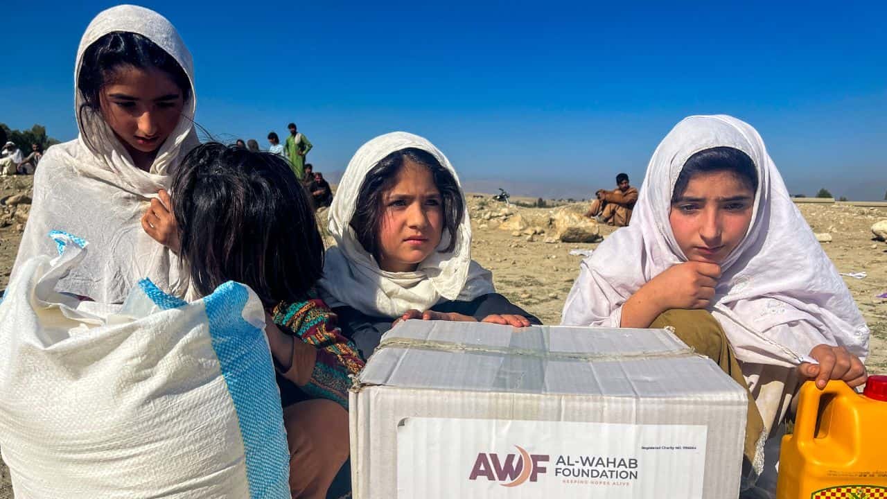 Afghanistan Appeal – Al-Wahab Foundation Distributes Food Packs to Earthquake Victims