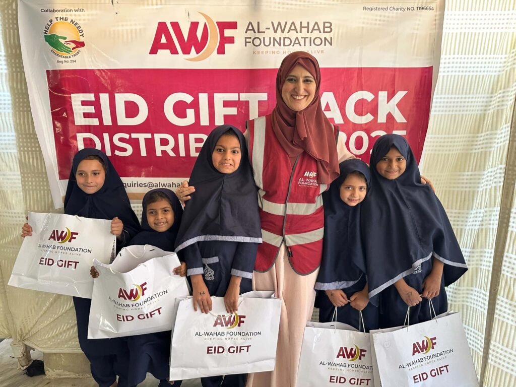 Eid Gifts Distribution by AWF